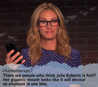 Julia Roberts mean tweet